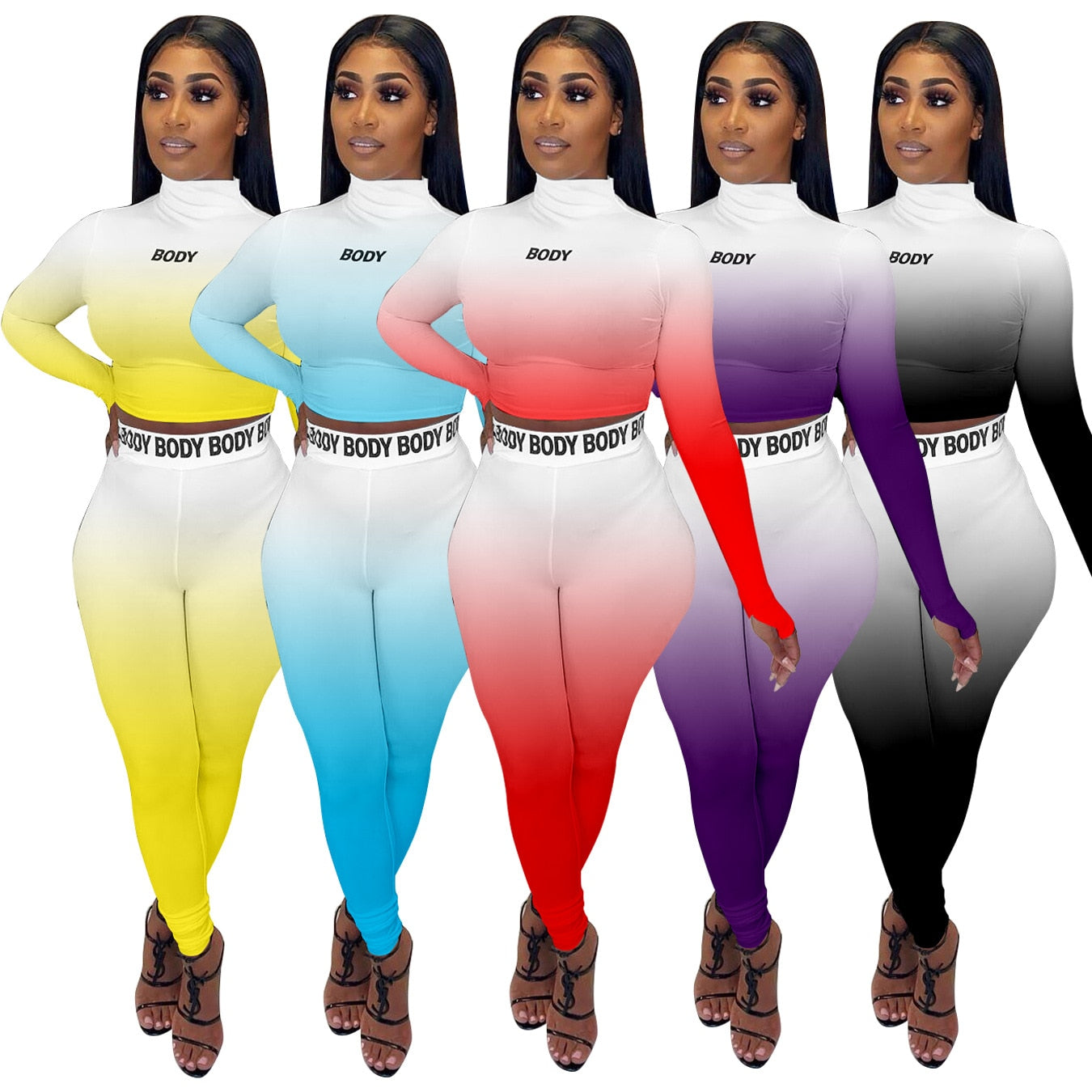 Women's Two Piece Casual Jogger/Track Sports Set Long Sleeve