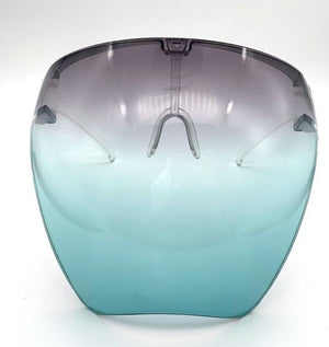 Stylish Protective Faceshield and Anti-Spray Glasses/Safety Goggles For Women Men and Children