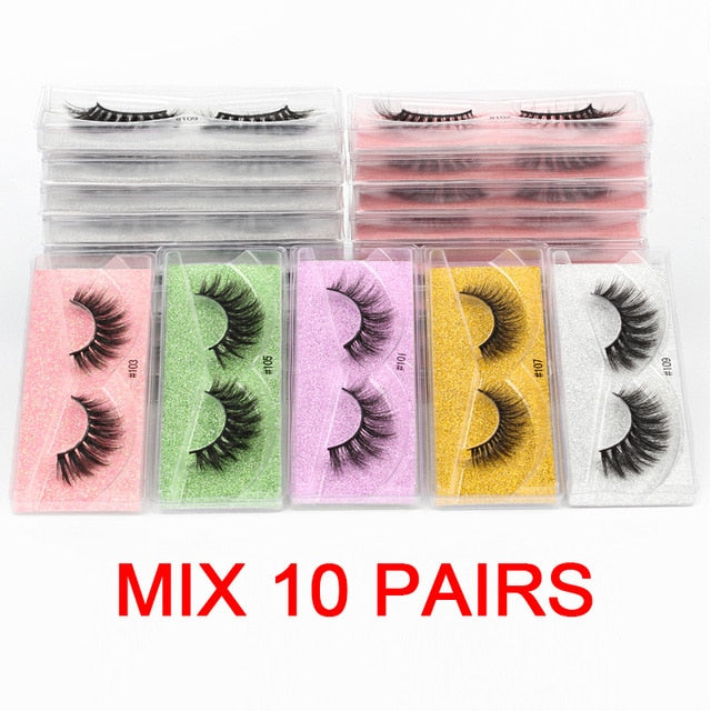 Natural Looking Mink Eyelashes Variety Of Styles