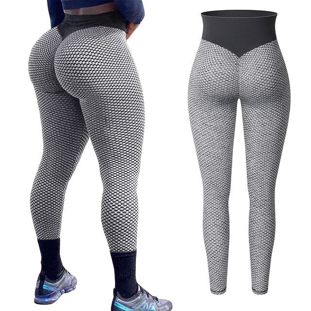 Women's High Waist Butt Lift Leggings No See Through